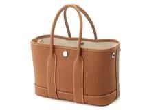 HERMES　エルメス　　ネオ・ガーデン23　ゴールド/ネゴンダ/シルバー金具　店頭展示未使用品　ショップカード（2025.6月）　K刻印　2025年頃製造　【472】KS