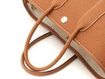HERMES　エルメス　　ネオ・ガーデン23　ゴールド/ネゴンダ/シルバー金具　店頭展示未使用品　ショップカード（2025.6月）　K刻印　2025年頃製造　【472】KS