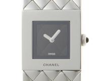 CHANEL　シャネル　マトラッセ SS レディース　H0009　レディース　クォーツ　【471】IK