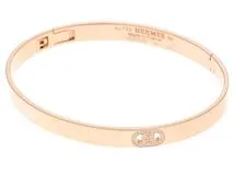 【新品同様！鑑定済！】エルメス バングル ブレスレット ヌー・マラン ピンク ブレスレット 《オランプ》 - ピンク | Hermès - エルメス-公式サイト