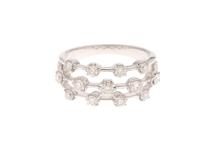 JEWELRY ノンブランドジュエリー リング 約13号 K18ホワイトゴールド/ダイヤモンド0.75ct/重さ約4.8g【472】YY