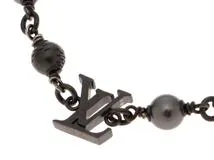 LOUIS VUITTON ルイヴィトン LVパールブレスレット ステンレススチール