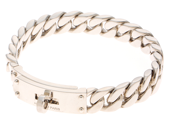 HERMES エルメス ブレスレット ケリーグルメットブレスレット GM