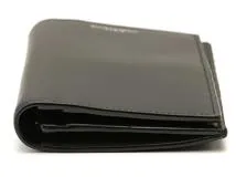 サンローラン 財布 SAINT LAURENT サンローランパリ 黒 コンパクト財布