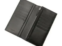 SAINT LAURENT　サンローラン　財布　クラシック･コンチネンタルウォレット　ブラック　カーフ　2143100518803　【437】