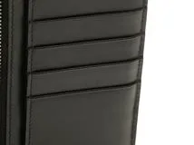 SAINT LAURENT　サンローラン　財布　クラシック･コンチネンタルウォレット　ブラック　カーフ　2143100518803　【437】