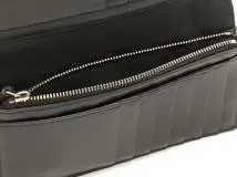 SAINT LAURENT　サンローラン　財布　クラシック･コンチネンタルウォレット　ブラック　カーフ　2143100518803　【437】