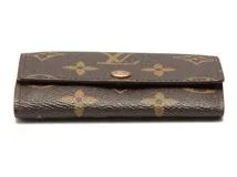 ムーン様美品☆LOUIS VUITTONミュルティクレ6モノグラムフーシャ箱付き ルイヴィトン キーケース LOUIS VUITTON 破格本物 モノグラム