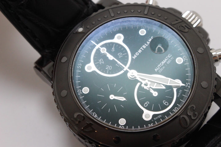 MONT BLANC モンブラン スポーツクロノグラフ 104279 SS ステンレス