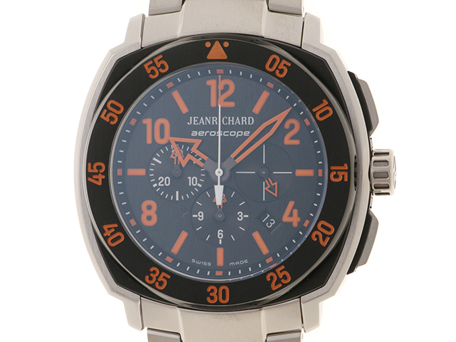 JEANRICHARD ジャンリシャール エアロスコープ クロノグラフ 60650