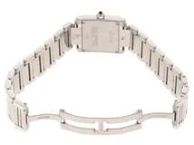 Cartier　カルティエ　タンクフランセーズSM　W51008Q3　ステンレススチール　クォーツ　レデイーズ　腕時計　C