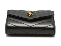 SAINT LAURENT サンローラン 小物 財布 モノグラム マルチフォールド  