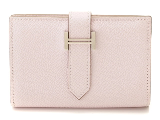 未使用✨エルメス ベアンミニ ヴォーエプソン ケース モーヴペール HERMES エルメス コインケース ベアンミニ モーヴペール