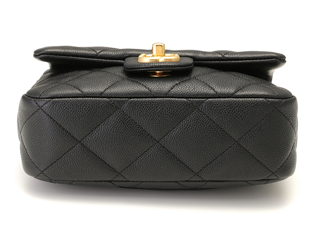 CHANEL シャネル ミニマトラッセ19 チェーンショルダー ブラック