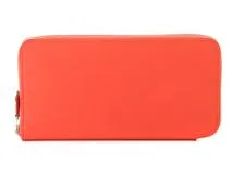 HERMES エルメス アザップロングシルクイン ラウンドファスナー長財布  