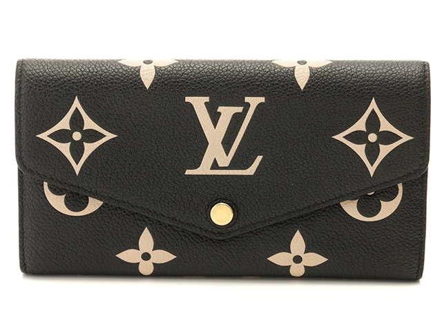 LOUIS VUITTON ルイヴィトン ポルトフォイユ・サラ バイカラー