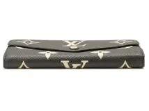 【新型】 ルイヴィトン サラ モノグラム アンプラント バイカラー ベージュ LOUIS VUITTON ルイヴィトン ポルトフォイユ サラNM バイカラー