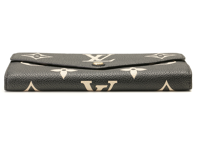 ルイヴィトン ポルトフォイユ サラ アンプラント ベージュ系 ヴィトン バイカラー モノグラム アンプラント ポルトフォイユ