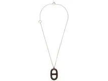 HERMES エルメス シャーヌ・ダンクル・ヴュルカニウム ネックレス