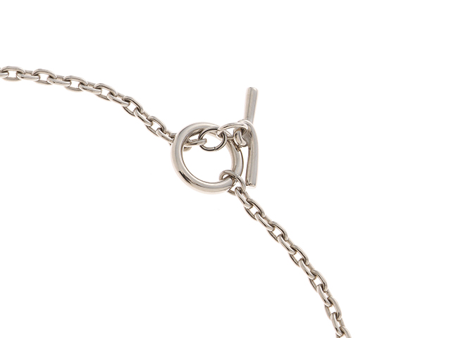 HERMES エルメス シャーヌ・ダンクル・ヴュルカニウム ネックレス