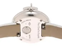 Van cleef&Arplels　ヴァンクリーフ＆アーペル　チャーム　クローバー　ウォッチ　ダイヤベゼル　VCARO8ZS00　ホワイトゴールド　クォーツ　レディース　腕時計　C