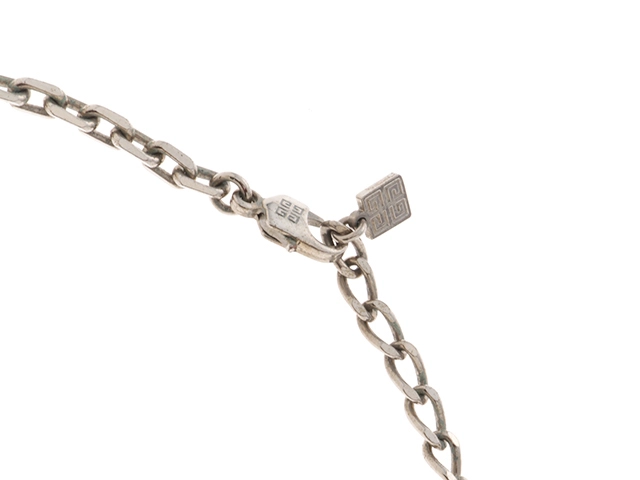 GIVENCHY　ジバンシー　こもの　ネックレス　ロックミニネックレス　SS　シルバー　BF00LZF003　箱付き　【472】HA