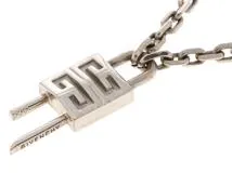 GIVENCHY　ジバンシー　こもの　ネックレス　ロックミニネックレス　SS　シルバー　BF00LZF003　箱付き　【472】HA