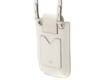 FENDI フェンディ FFダイヤモンド フォンポーチ 7AS188 ホワイト