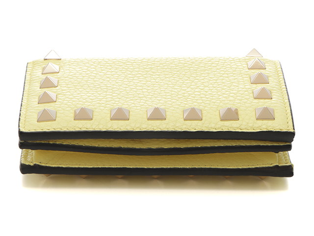 VALENTINO ヴァレンティノ ロックスタッズ ウォレット 二つ折財布  