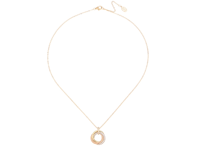 Cartier カルティエ トリニティ ネックレス K18 ゴールド ダイヤモンド 4.7g 2143100529274 【471】L