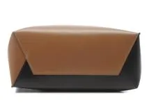 MARNI　マルニ　ミュゼオ　スモールバッグ　カーフレザー　ブラウン／ブラック　SHMPV01TY0LV639Z2P69　トートバッグ　2143100531307【207】