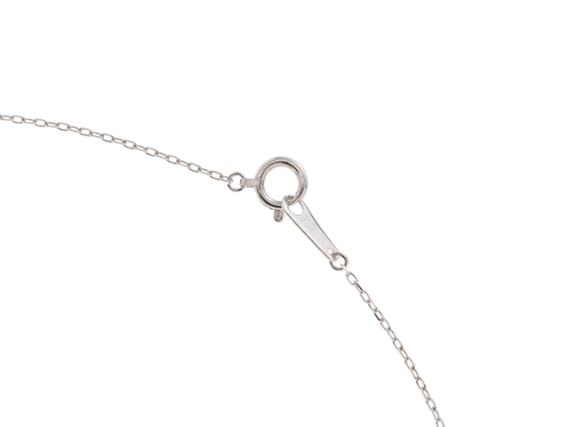 JEWELRY　ノンブランド　ジュエリー　ネックレス　K18WG　ホワイトゴールド　アクアマリン/ブルートパーズ【431】