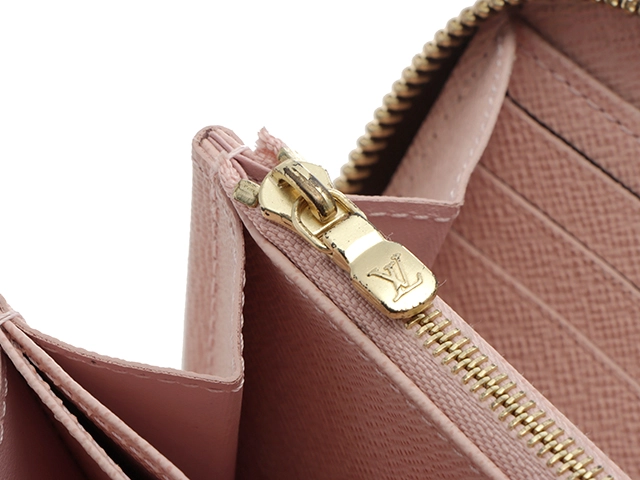 LOUIS VUITTON　ルイ・ヴィトン　ジッピー・ウォレット ダミエ ローズバレリーヌ　N60046　2143100533783　【437】