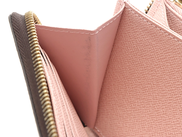 LOUIS VUITTON　ルイ・ヴィトン　ジッピー・ウォレット ダミエ ローズバレリーヌ　N60046　2143100533783　【437】