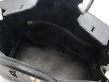 HERMES エルメス ハンドバッグ バーキン35 ブラック アルデンヌ ゴールド金具 □C刻印 2143100534407【430】