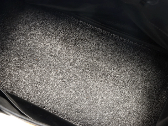 HERMES エルメス ハンドバッグ バーキン35 ブラック アルデンヌ ゴールド金具 □C刻印 2143100534407【430】