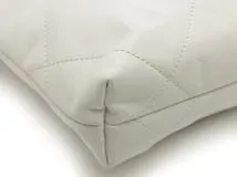 CHANEL　シャネル　CHANEL22 ミニハンドバッグ　ホワイト/GP シャイニーカーフスキン　【433】