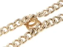 CHANEL　シャネル　ココマーク＆リップ＆ボトルネックレス メタル（GP）/クリスタル　【472】KS