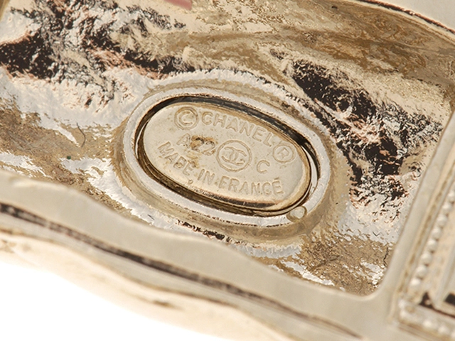 CHANEL　シャネル　ココマーク＆リップ＆ボトルネックレス メタル（GP）/クリスタル　【472】KS