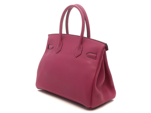 HERMES　エルメス　バーキン３０　Ｄ刻印(2019年)　ローズパープル／ＳＶ　【471】
