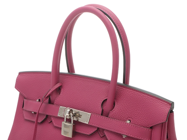 HERMES　エルメス　バーキン３０　Ｄ刻印(2019年)　ローズパープル／ＳＶ　【471】