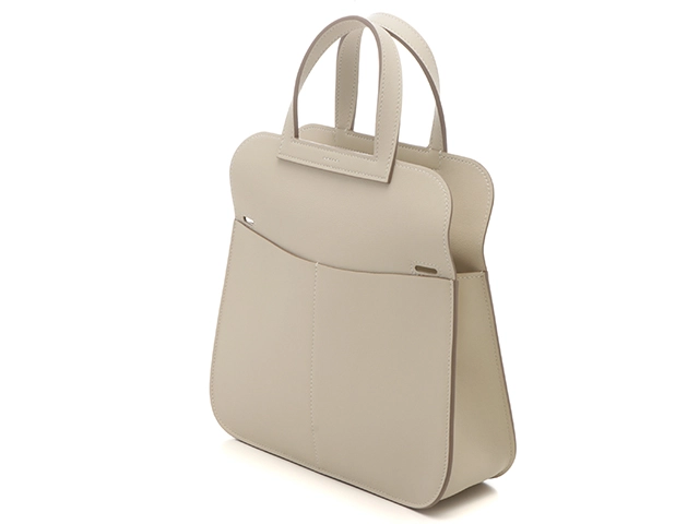 HERMES エルメス ショルダーバッグ アルザン・ミニ スイフト クレ/シルバー金具 W刻印【472】AH