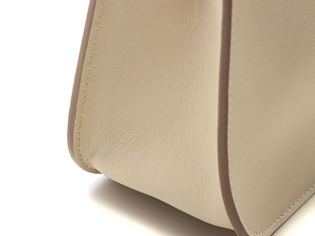 HERMES エルメス ショルダーバッグ アルザン・ミニ スイフト クレ/シルバー金具 W刻印【472】AH