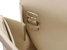 HERMES エルメス ショルダーバッグ アルザン・ミニ スイフト クレ/シルバー金具 W刻印【472】AH