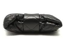 CHANEL シャネル ミニボウバッグ ブラック/GP シャイニーラムスキン