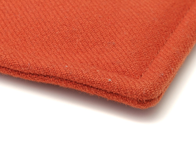 HERMES　エルメス　フラットポーチ　PM　Ｈナッテ　トメット　ウールツイル【472】YI