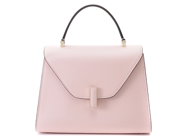 Valextra ミディアムエッセ ハンドバッグ 2WAY仕様 ピンク系カラー Valextra ミディアムエッセ ハンドバッグ 2WAY仕様 ピンク系カラー