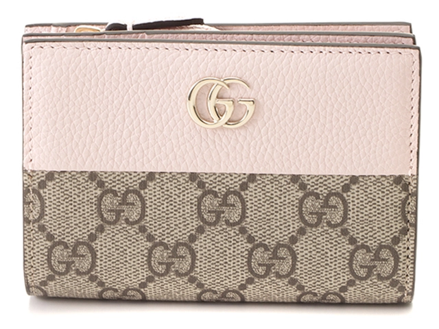 GUCCI グッチ ダブルG スプリーム バイカラースモールウォレット