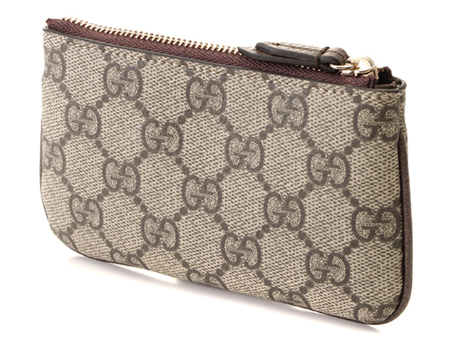 GUCCI グッチ オフィディア ジップキーポーチ ベージュ／ダーク