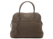 HERMES　エルメス　2WAY バッグ　ボリード31　エトゥープ/SV　トリヨンクレマンス　A刻印（2017年頃製造）【471】　RE